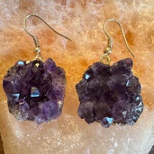 Amethyst Artisan Earrings